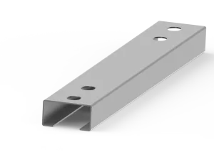 Perfilado com 2 Furos