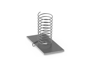 Porca losangular com mola