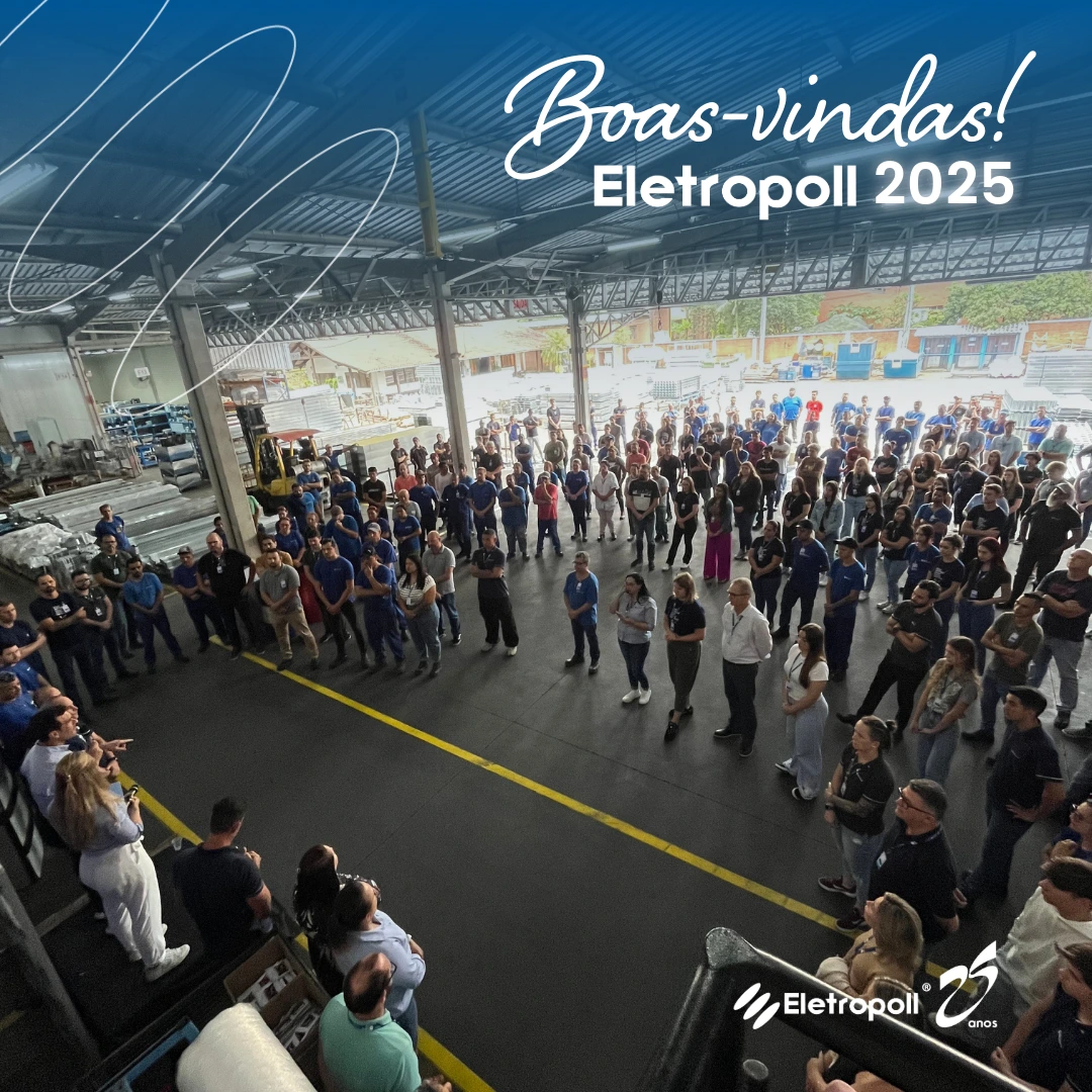 Boas-Vindas 2025 - Eletropoll